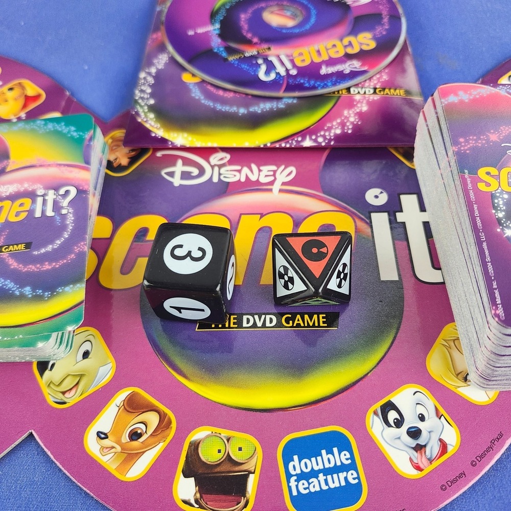 Disney Scene It? Family‎ Trivia Board Game DVD Original 1st Edition VGC - Picture 5 of 11